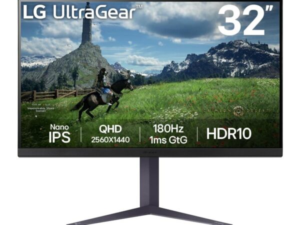 ELKO: 1421975 LG 32GS85Q-B 31.5" QHD 180Hz mängurimonitor