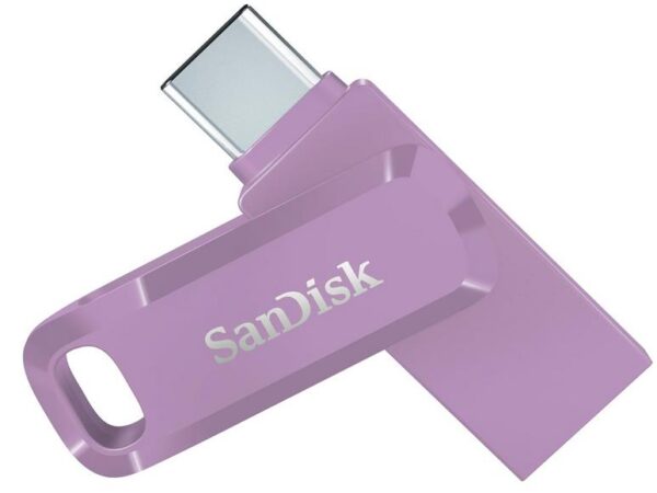 SanDisk USB-C mälupulk 256GB Ultra Dual Drive Go lilla