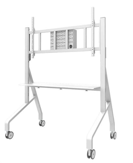 Neomounts | Põrandastatiiv | FL50-575WH1 | 65-110" | Valge