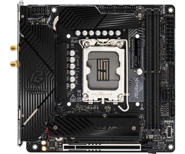 ELKO: 1422610 ASRock B760I Lightning WiFi Mini-ITX emaplaat