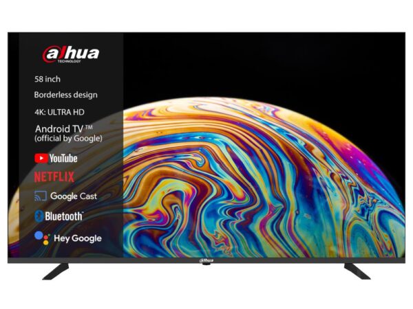 ELKO: 1422793 Dahua DHI-LTV58-SD400 | 58” LCD 4K Smart TV | Android TV | UHD