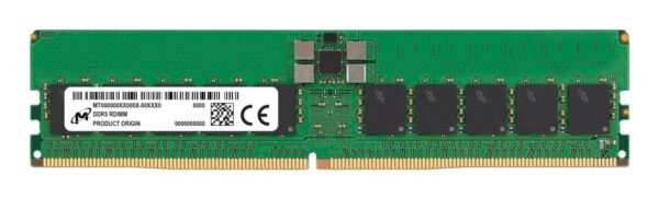 Micron 32GB DDR5 RDIMM ECC serverimälu