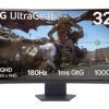 LG 32GS60QC-B 32" QHD 180Hz curved mängurimontitor