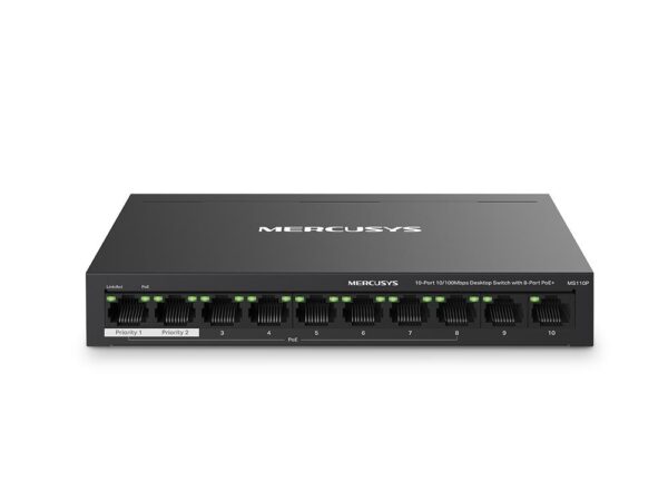 ELKO: 1423568 Mercusys võrgulüliti MS110P 10-port PoE+