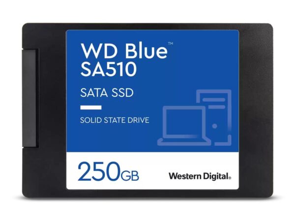 ELKO: 1423662 SanDisk Blue SA510 250GB 2.5" SATA SSD WDS250G3B0A
