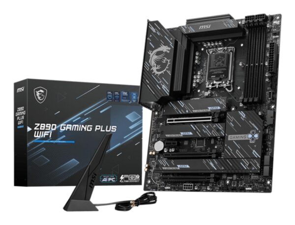 ELKO: 1424201 MSI Z890 Gaming Plus WiFi emaplaat LGA1851