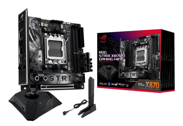 ELKO: 1424405 ASUS ROG Strix X870-I Gaming WiFi emaplaat
