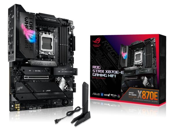 ELKO: 1424409 ASUS ROG Strix X870E Gaming WiFi emaplaat