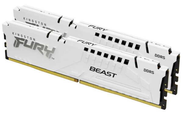 Kingston Fury Beast White RGB 32GB DDR5-6000 mälukomplekt