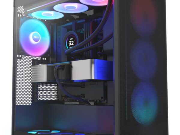 ELKO: 1424578 NZXT H7 Flow RGB must korpus