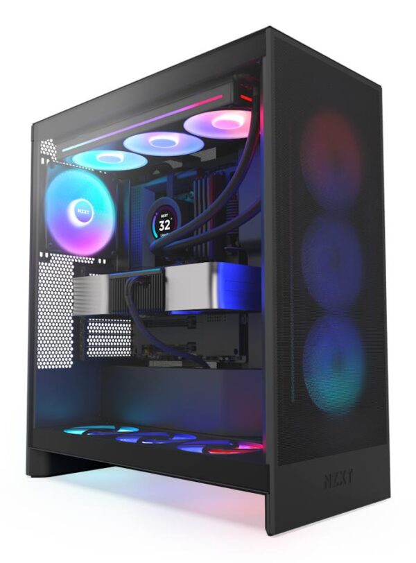 NZXT H7 Flow RGB must korpus