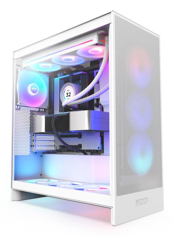 NZXT H7 Flow RGB valge korpus
