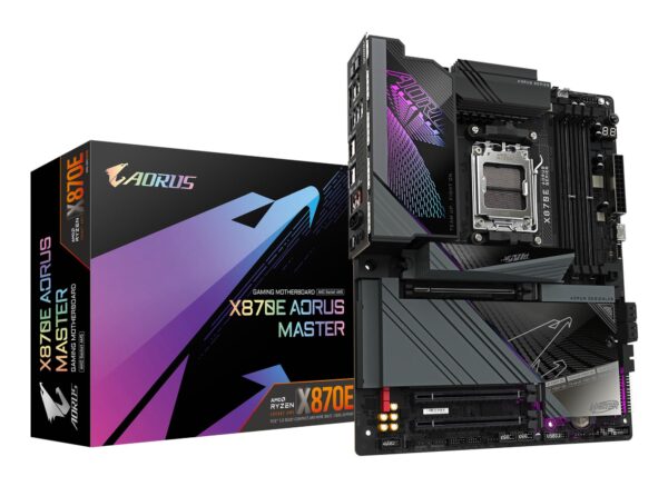 Gigabyte X870E AORUS Master emaplaat