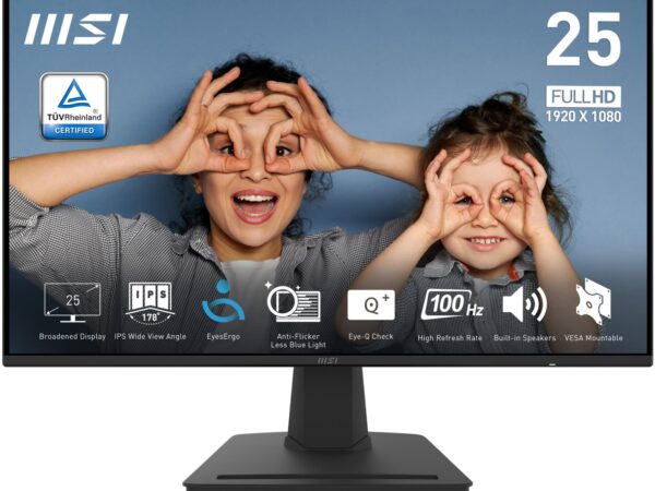 MSI PRO MP252 24,5” IPS Full HD Monitor 100Hz