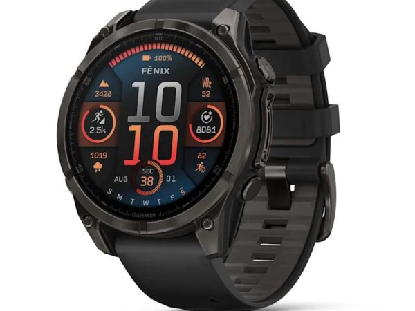 ELKO: 1425204 Garmin | Fenix 8 Sapphire nutikell | 010-02904-21 | Must/Hall