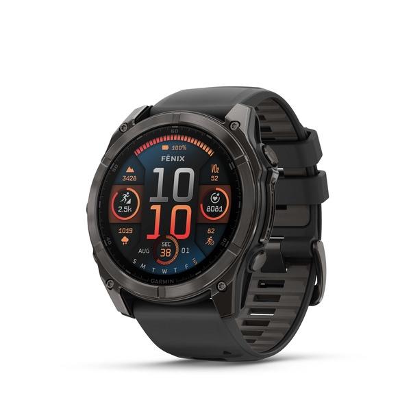 Garmin | Fenix 8 Sapphire nutikell | 010-02905-21 | Must/Hall