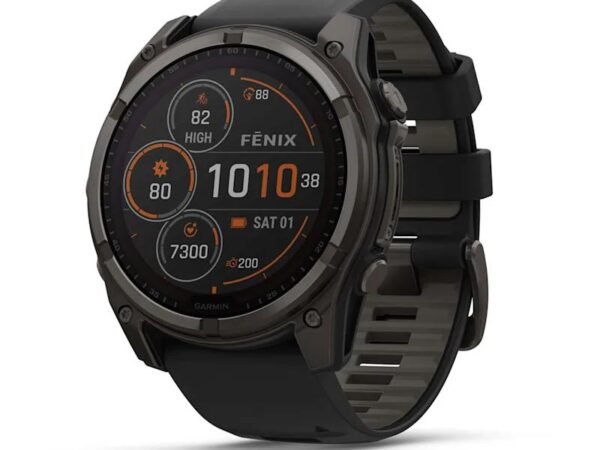 Garmin | Fenix 8 Sapphire Solar nutikell | 010-02907-11 | Must/Hall