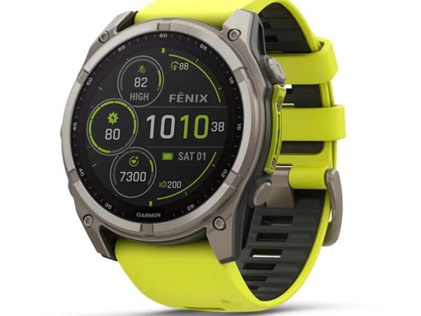 Garmin | Fenix 8 Sapphire Solar nutikell | 010-02907-21 | Kollane