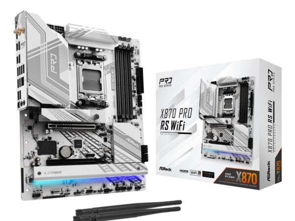 ELKO: 1425595 ASRock X870 Pro RS WiFi emaplaat