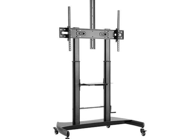 ELKO: 1425767 Gembird | Põrandastatiiv | TVS-100T-02 | 60-100" | Must