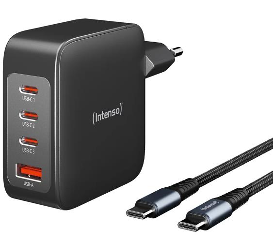 Intenso USB-A/USB-C toiteadapter 140W 7814010