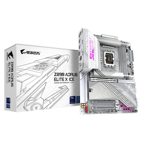 ELKO: 1425878 Gigabyte Z890 A Elite X Ice emaplaat LGA1851