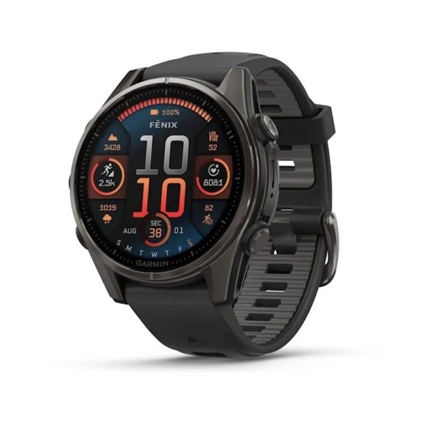 Garmin | Fenix 8 Sapphire nutikell | 010-02903-21 | Must/Hall
