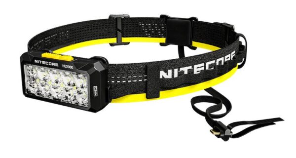 Nitecore otsmikulamp HU2000 2000 luumenit