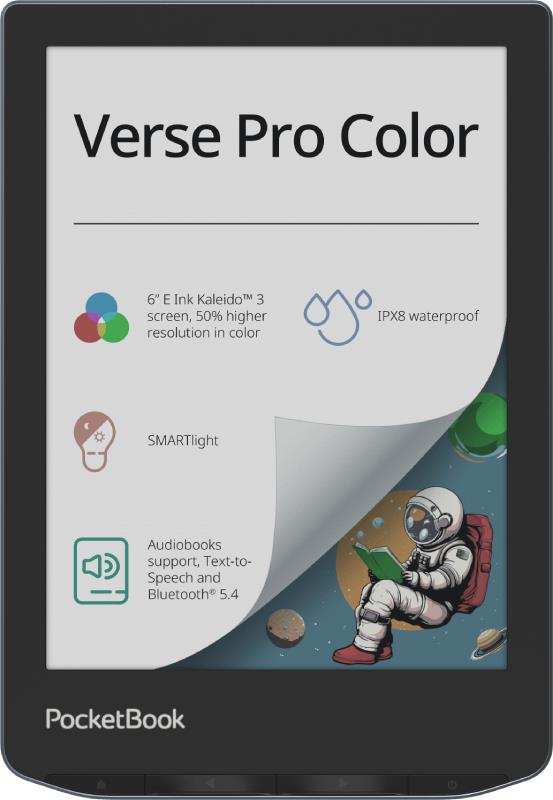 PocketBook Verse Pro Color 6" e-luger