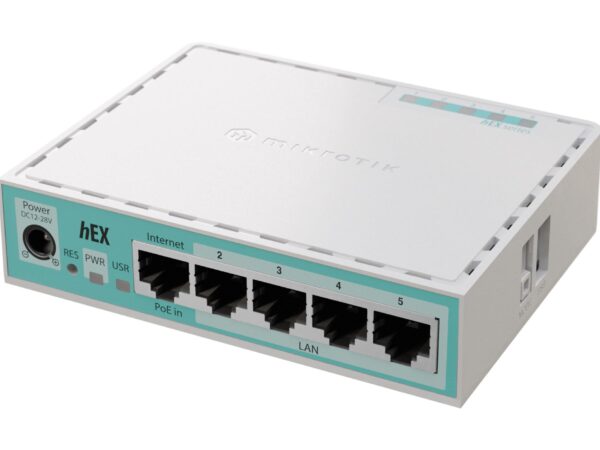ELKO: 1427077 MikroTik ruuter hEX E50UG 5-port