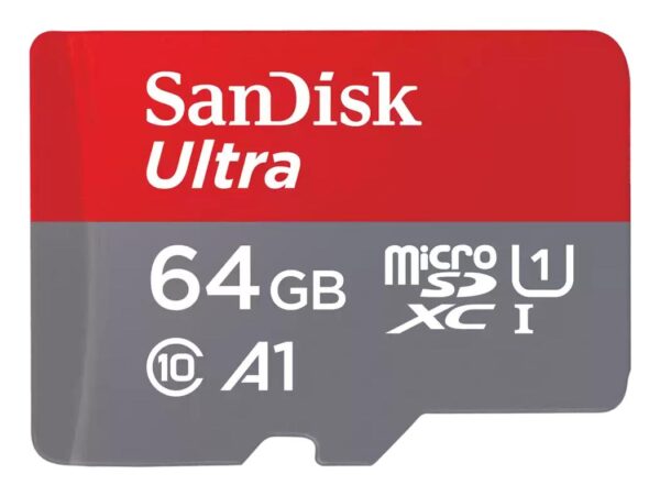 ELKO: 1427386 SanDisk | microSDXC mälukaart 64GB | UHS-I adapteriga | SDSQUAB-064G-GN6MT