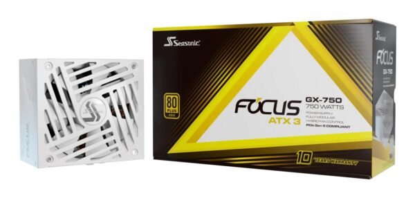 Seasonic Focus GX 750W 80 plus gold toiteplokk valge