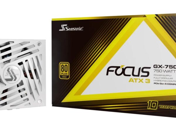 Seasonic Focus GX 750W 80 plus gold toiteplokk valge