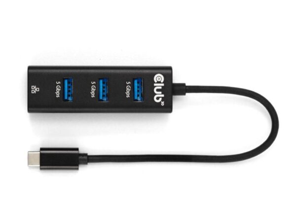 Club3D USB-C jaotur 3-port CSV-1549