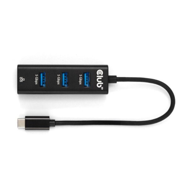 Club3D USB-C jaotur 3-port CSV-1549