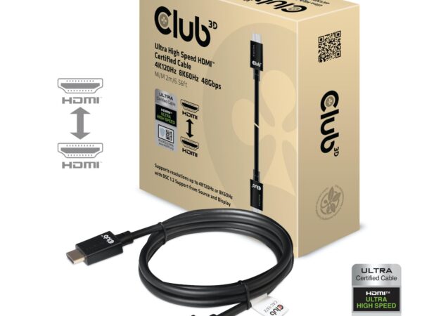 Club3D HDMI-kaabel 2m CAC-1372