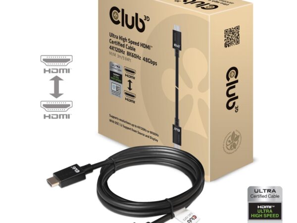 Club3D HDMI-kaabel 3m CAC-1373