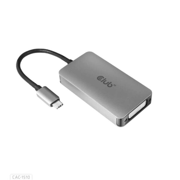 Club3D aktiivne USB-C to DVI-D adapter CAC-1510