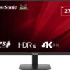 ELKO: 1428107 ViewSonic VA2708-4K-HD 27" 4K IPS monitor