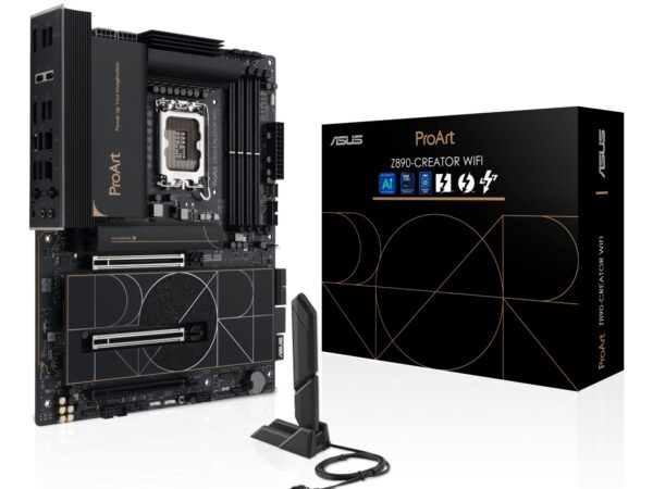 ELKO: 1428159 ASUS ProArt Z890 Creator WiFi emaplaat