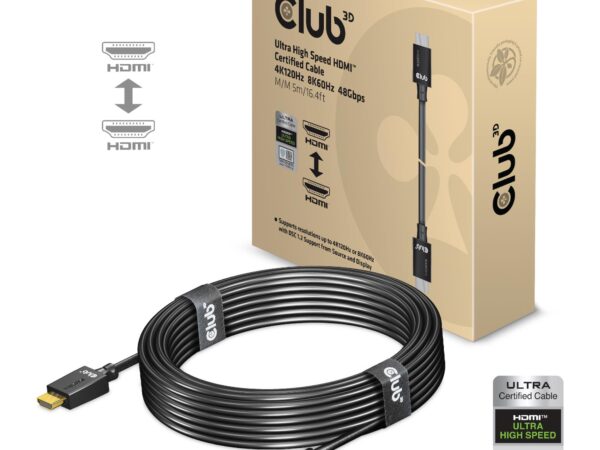 Club3D HDMI-kaabel 5m CAC-1375
