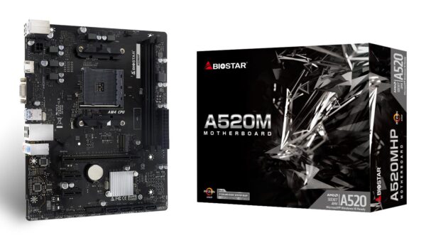 Biostar emaplaat A520MHP DDR4 AM4 Micro-ATX
