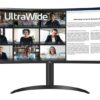 LG 34WR55QK-B 34" ultrawide QHD monitor