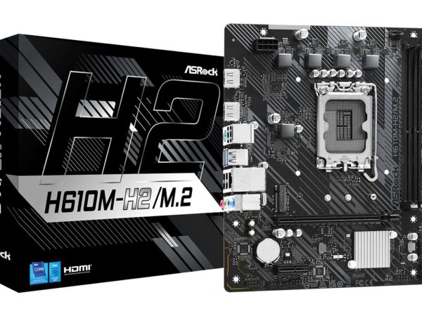 ELKO: 1429032 ASRock emaplaat H610M-H2/M.2 DDR4 LGA1700 Micro-ATX