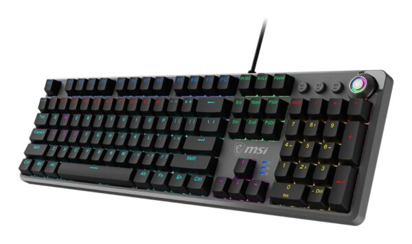 MSI mänguriklaviatuur Forge GK310 Red must US