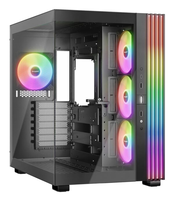 be quiet! Light Base 600 LX must korpus