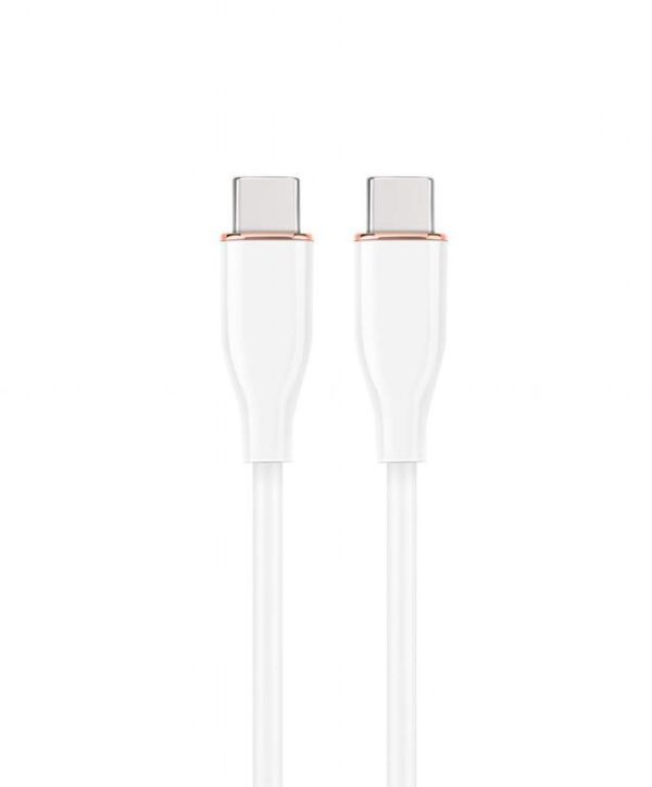 Gembird | Premium USB-C kaabel | CC-USB2S-CMCM-1.5M-W | 1.5m | Valge