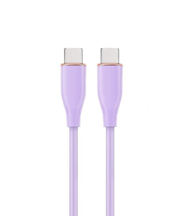 Gembird | Premium USB-C kaabel | CC-USB2S-CMCM-1.5M-P | 1.5m | Violetne
