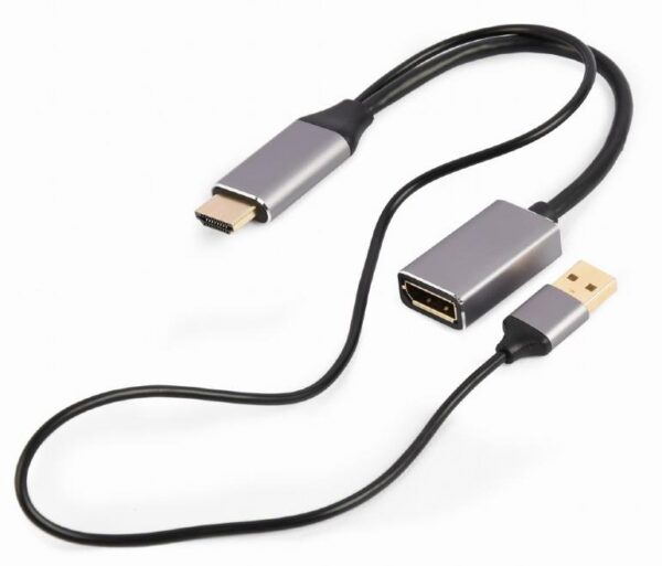 Gembird HDMI to DP adapter must A-HDMIM-DPF-02