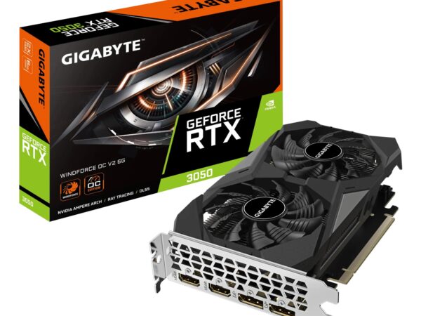 Gigabyte GeForce RTX 3050 Windforce OC V2 6GB graafikakaart